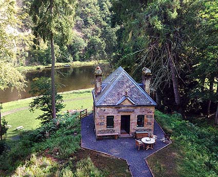 The Folly At Old Melrose Scottish Borders Unique Cottages